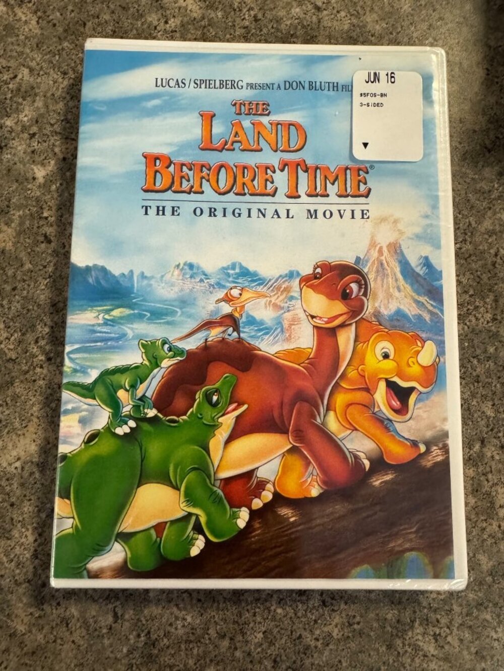 The Land Before Time DVD The Original Movie Remastered Widescreen Family Adventu